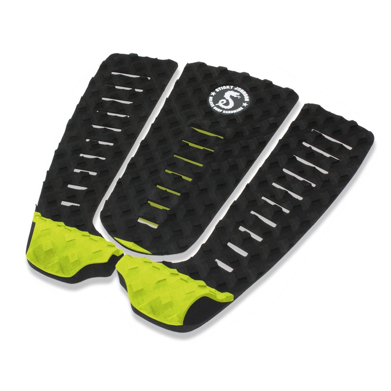 Sticky Johnson Serpent Slit Tail Pad – Black/Lime