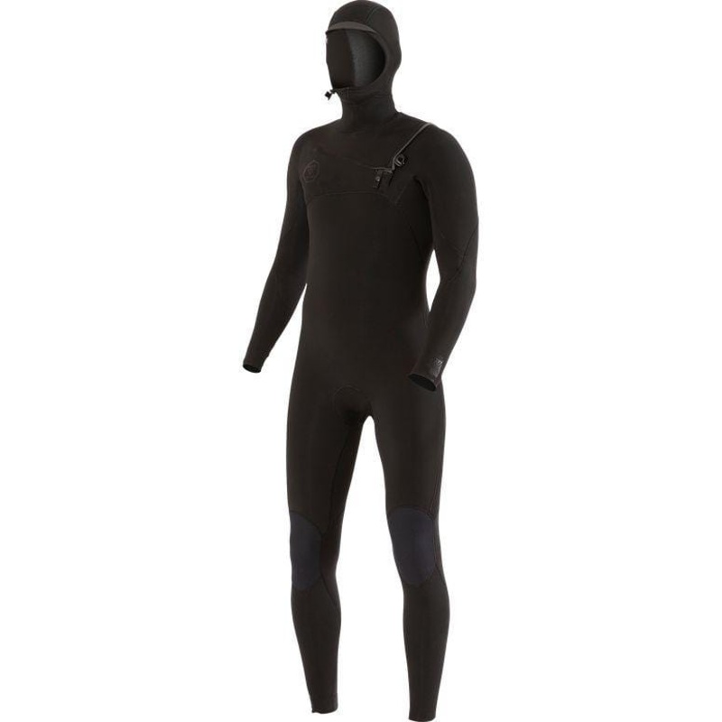 Vissla Mens 7 Seas 4/3mm Hooded Steamer – Stealth