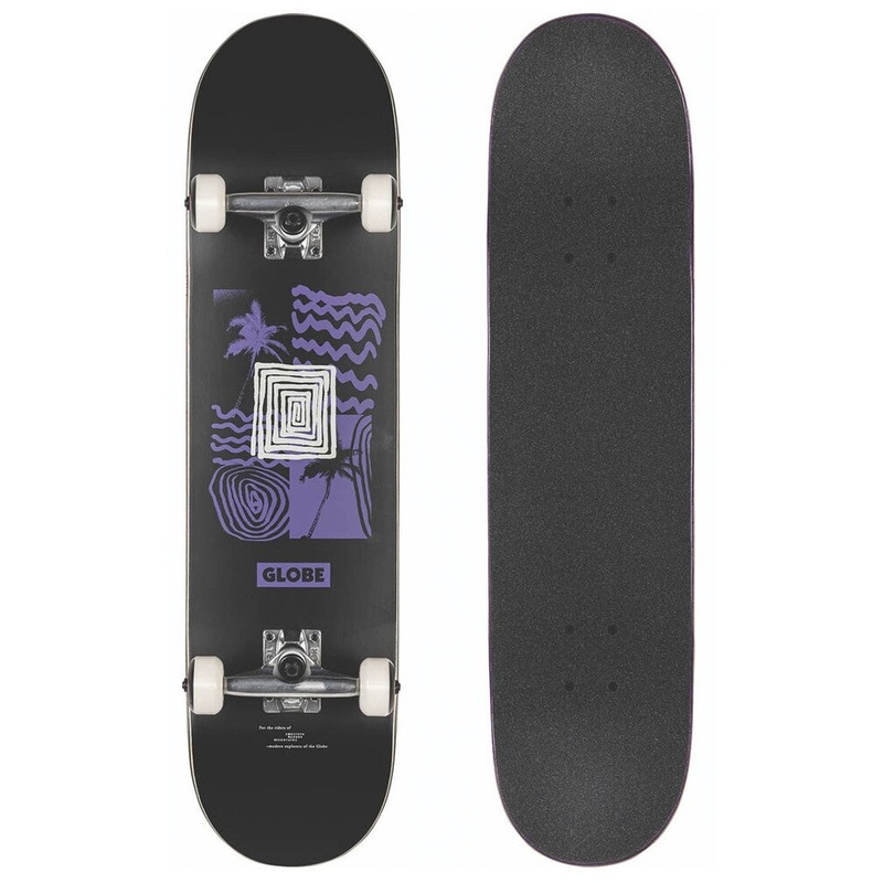 GLOBE G1 Fairweather – Black/Purple 7.75″