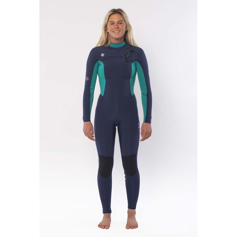 Sisstrevolution SEVEN SEAS 3/2 CHEST FULL WETSUITS – BLUE