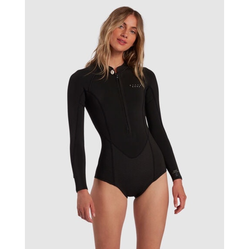 Billabong Womens SALTY DAYZ 2MM LONG SLEEVE SPRING SUIT – Black