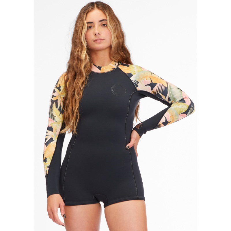 Billabong Womens Spring Fever Springsuit Wetsuit 2mm