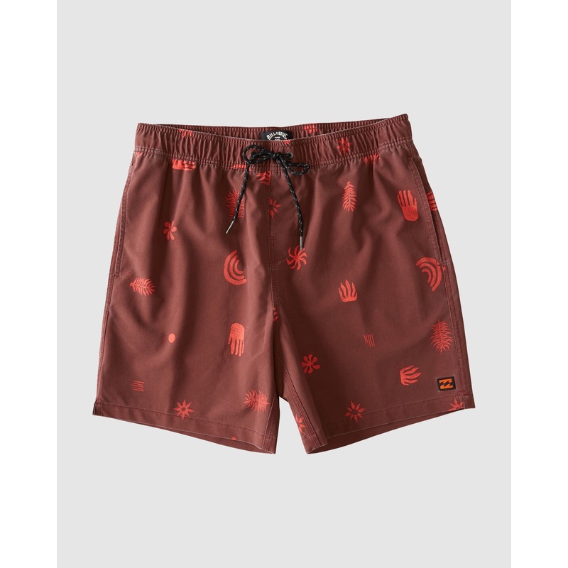 Sundays Layback Boardshorts – Rust