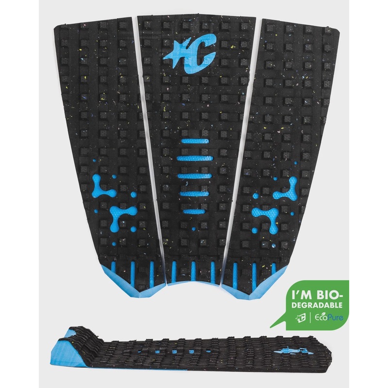 Ceatures Mick Fanning Lock Lite Grip – Carbon/Cyan