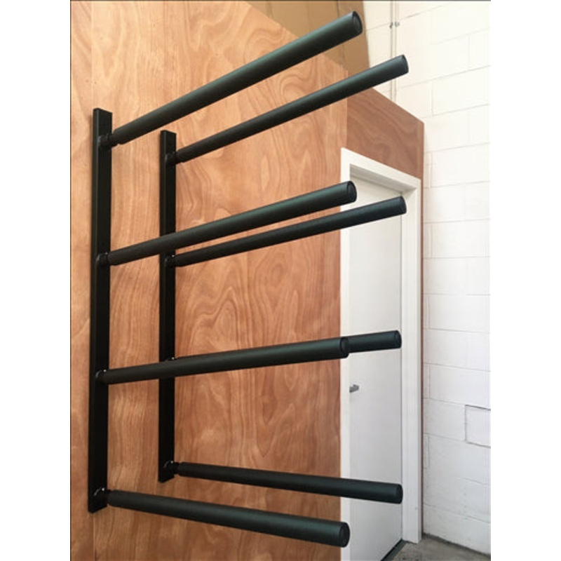 Curve SUP Wall Rack – Quad Steel