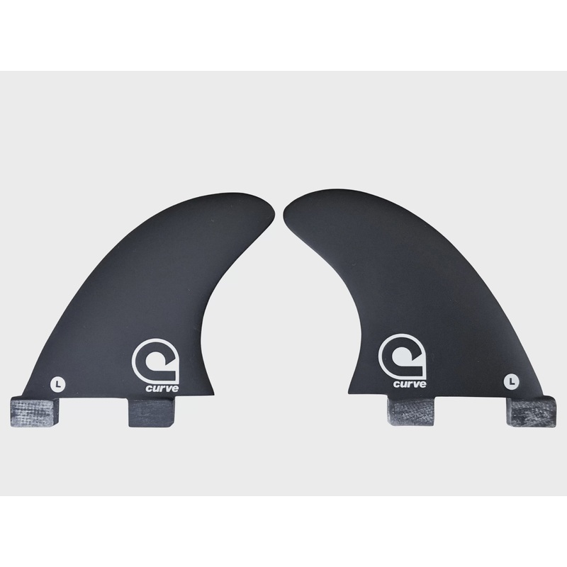 GL FCSI Solid Smoke Fibreglass Quad Rears