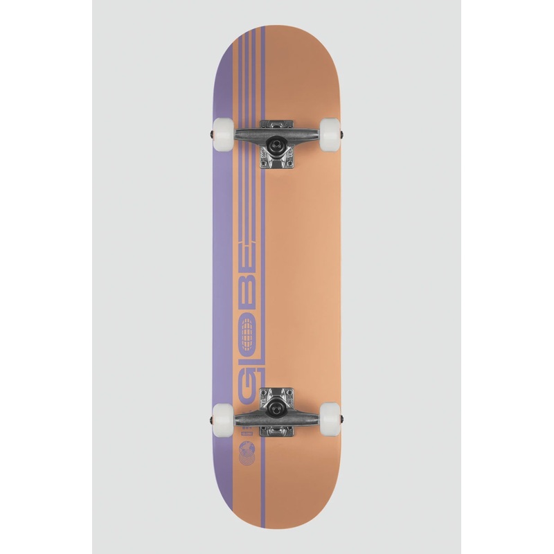 Globe G0 Strype Hard 7.75″ Complete – Dusty Orange/Lavender