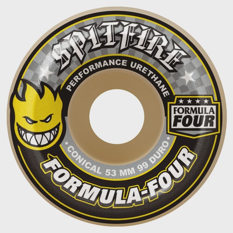 SPITFIRE F4 99DU CONICAL SKATEBOARD WHEELS – 56mm