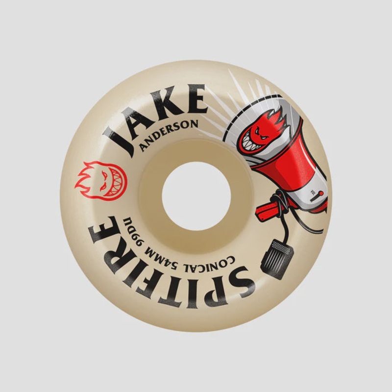 SPITFIRE F4 Conical 99DU Jake Anderson Burn Squad Wheels – 54mm