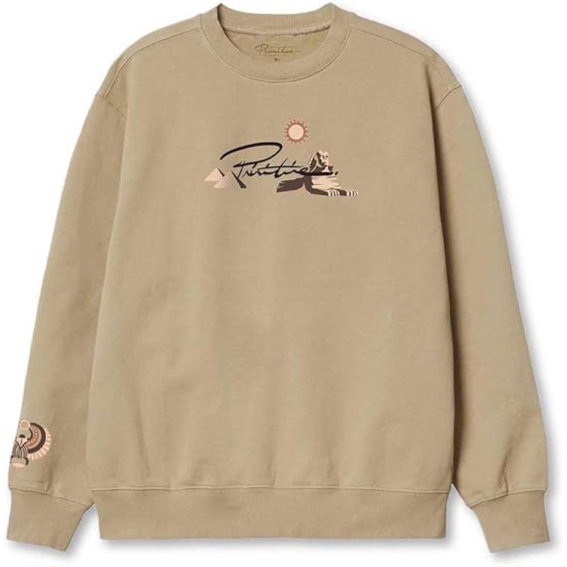 Primitive Passage Crewneck – Sand