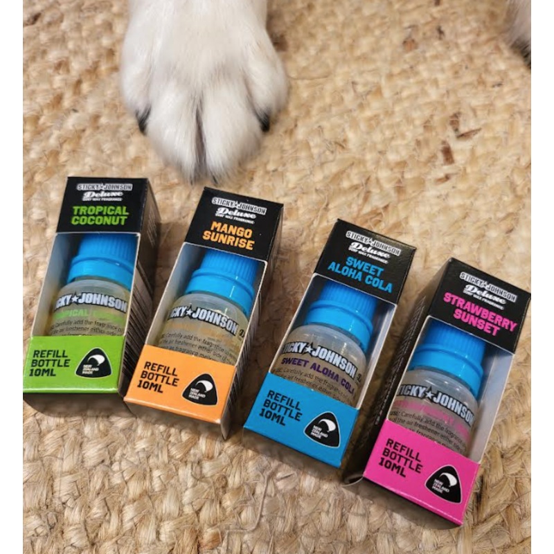 Sticky Johnson Refillable Air Freshener – Refill Vials