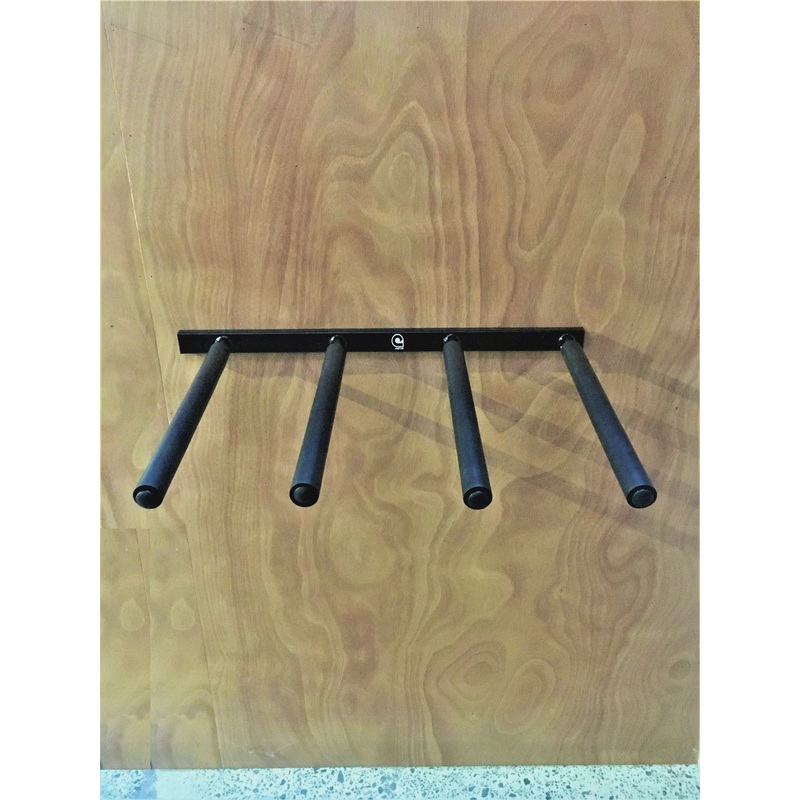 Surfboard Wall Rack VERTICAL (or SUP) – Quad – Steel