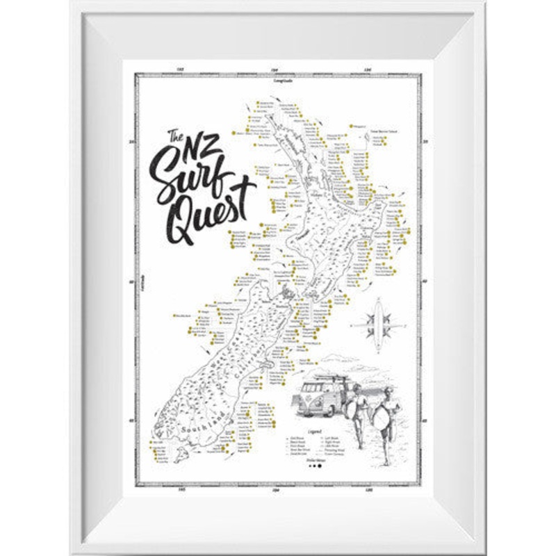 The NZ Surf Quest Print