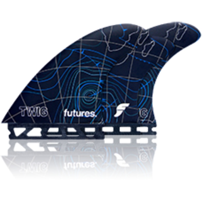 Futures Twiggy Fibreglass 5 Fin Set