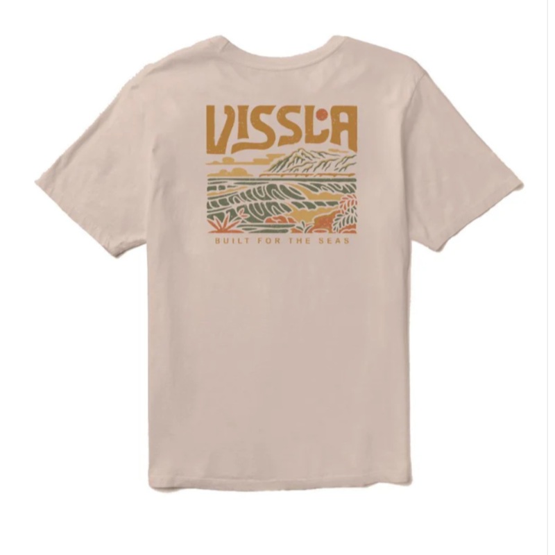 Vissla – Segara Organic SS Tee BLK/Bone