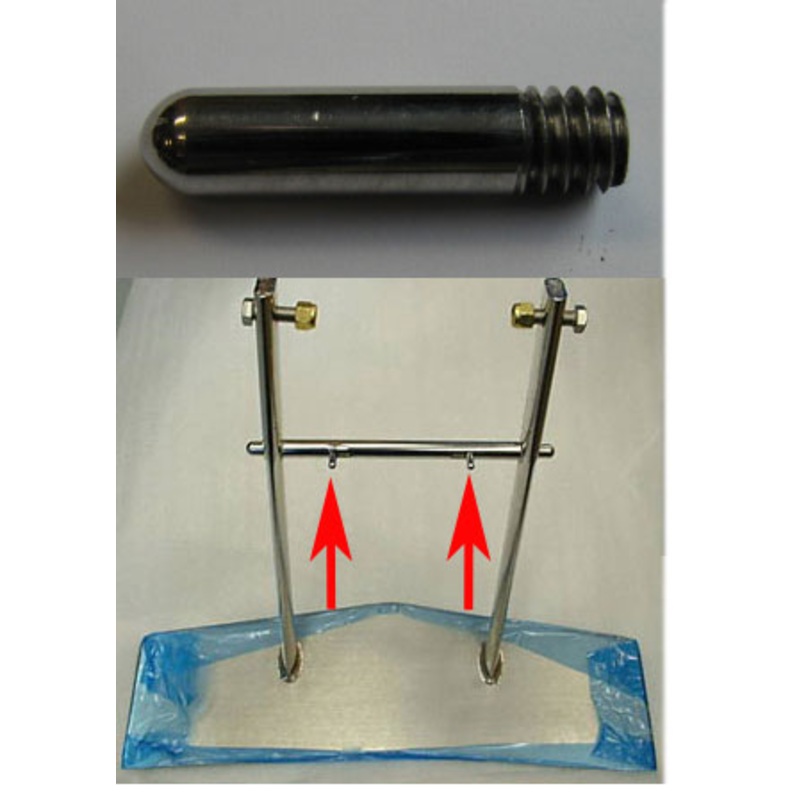 Wedge Thumb Pin for Floating Wedge Foil
