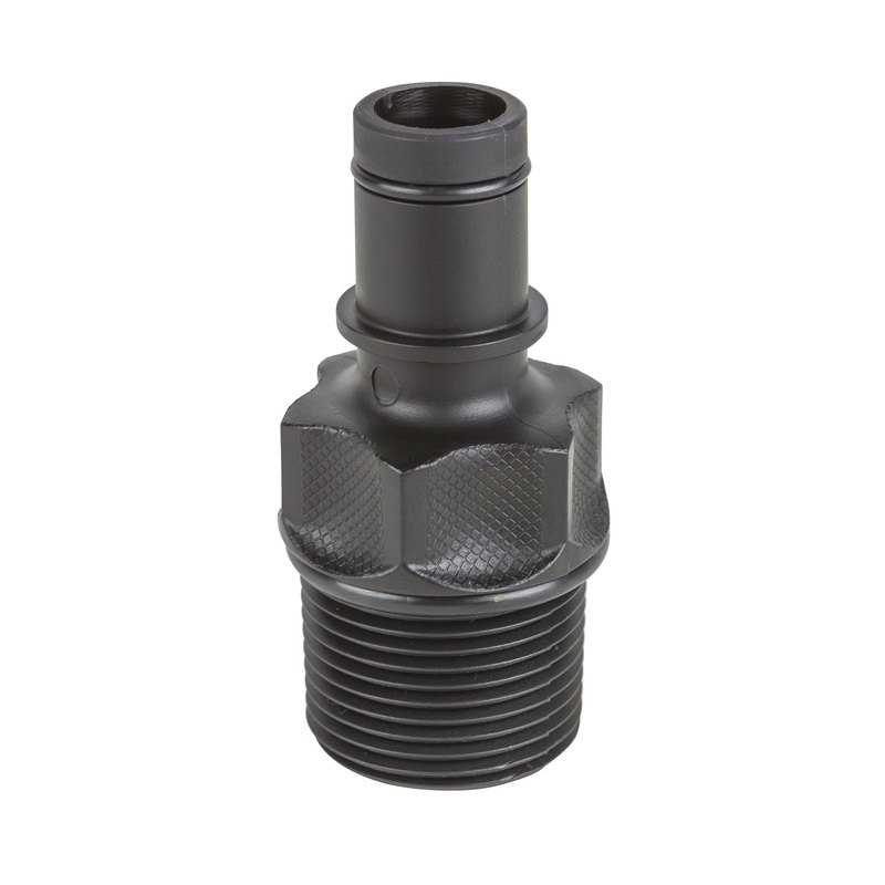 Eight.3 1in Threaded to 3/4in Quick Connect Adapter