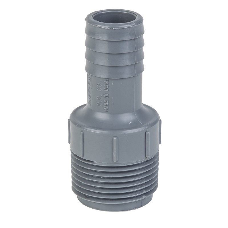 Ronix Eight.3 1 in. NPT Port Thread To 34 in. Barb Fitting