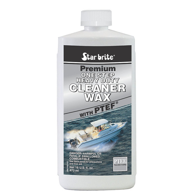 Star Brite Premium Cleaner Wax with PTEF 16 oz
