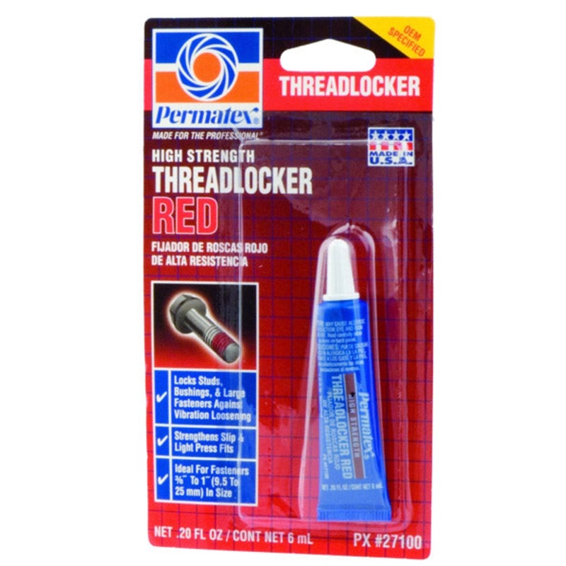 Threadlocker Loc-Tite Red .20oz
