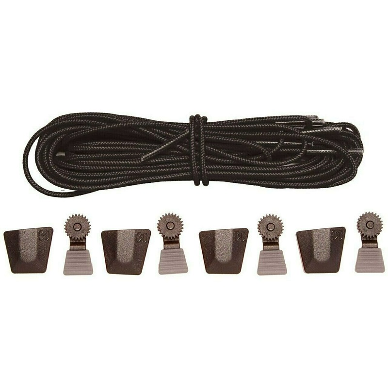 Ronix AutoLock Kit – Black (set of 4 Laces and AutoLocks)