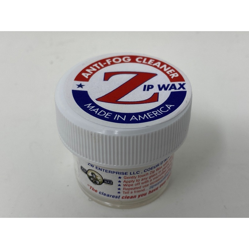 Zip Wax Anti Fog Cleaning Wax .5oz