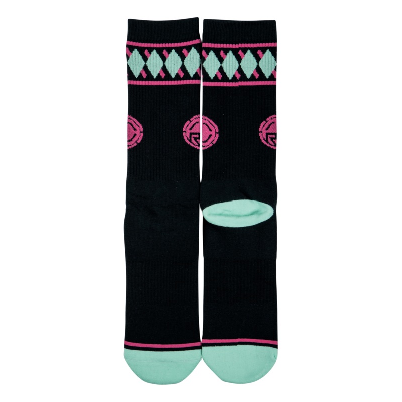 Radar Crew Socks Argyle One Size