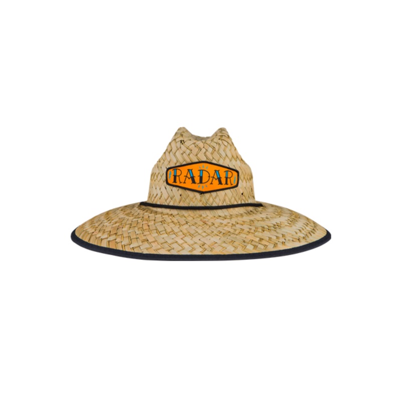Radar Paddler’s Sun Hat Tan Straw/Collage