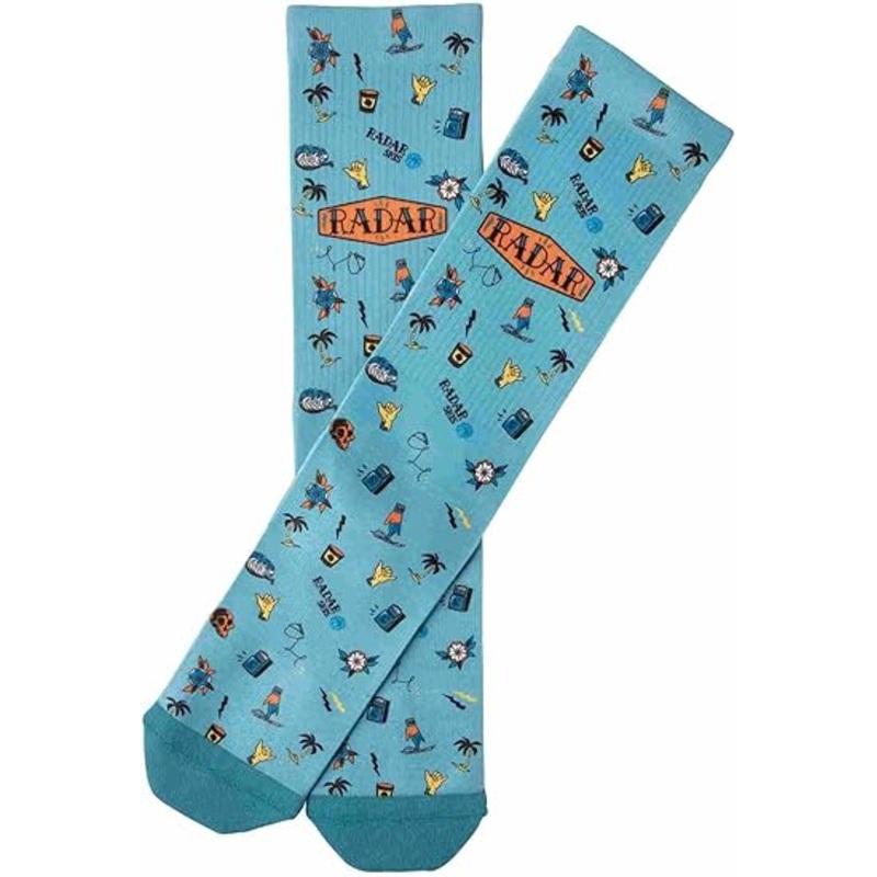 Radar Crew Socks Ski Vibes OSFM