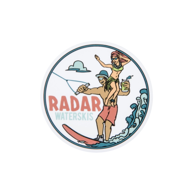 Radar Sticker Ski Team