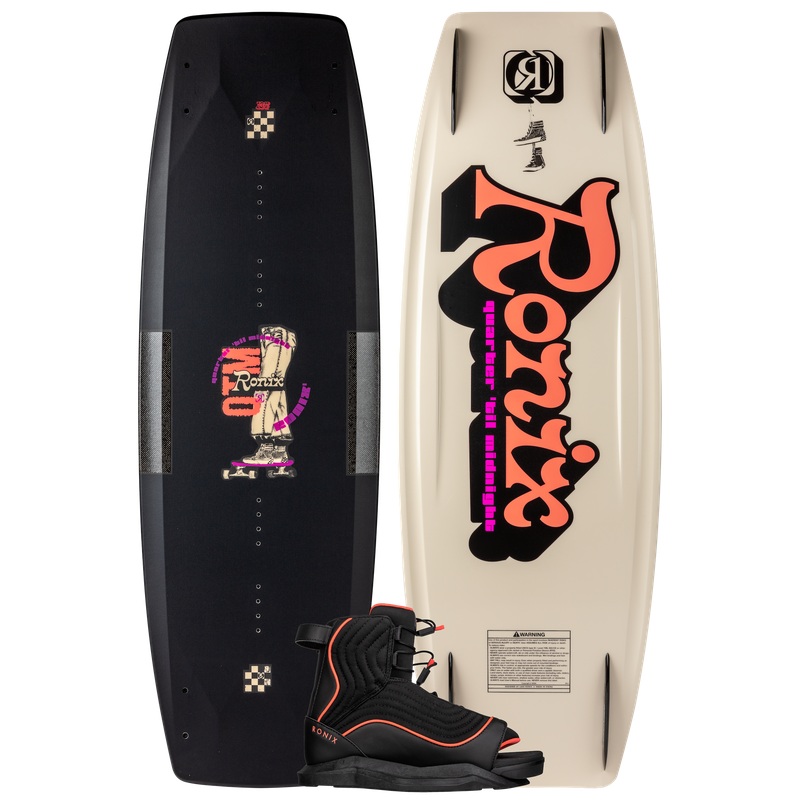 Ronix Quarter ‘Til Midnight w/ Luxe Women’s Wakeboard Package 2025