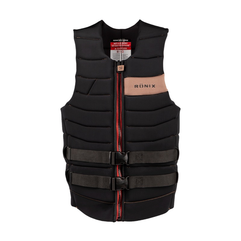 Ronix Vader Impact Vest Black/Mocha 2025