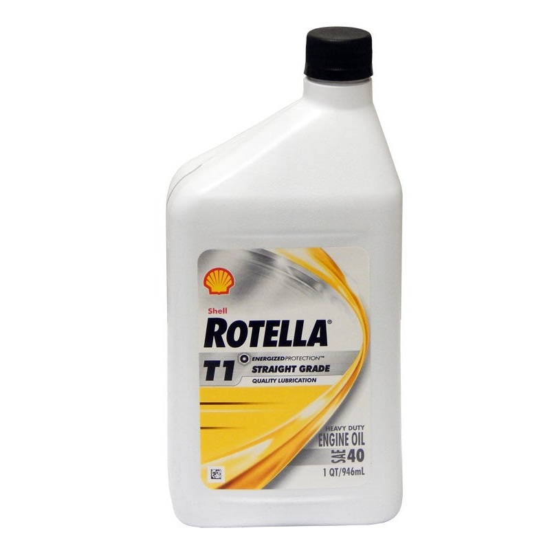Shell Rotella T1 40w Engine Oil Quart
