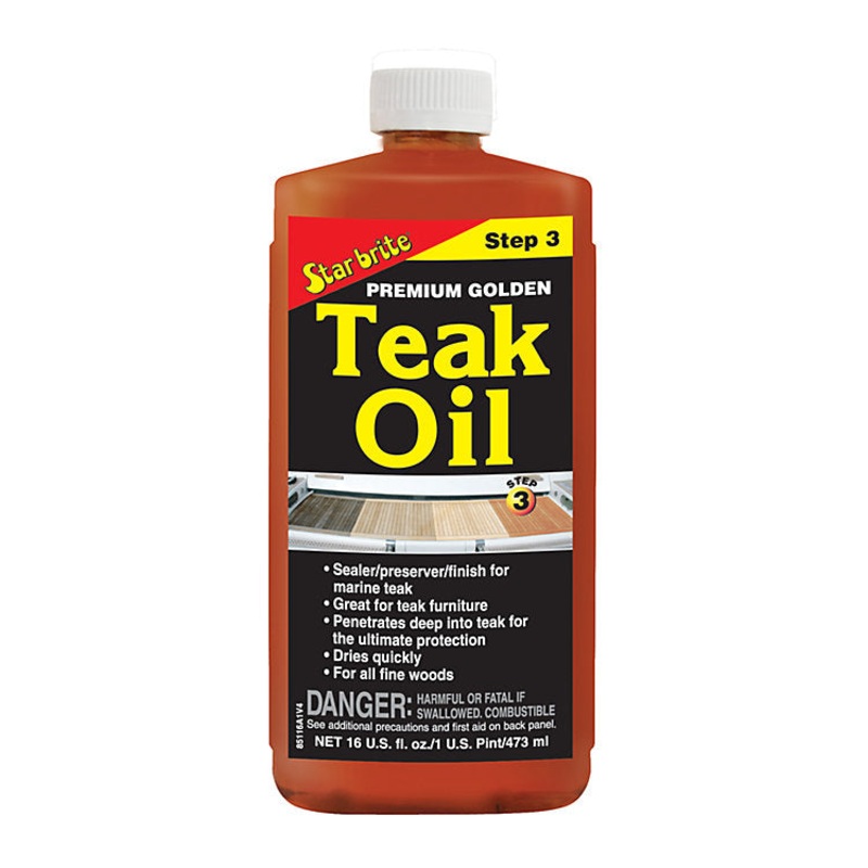 Star Brite Premium Golden Teak Oil 16 oz