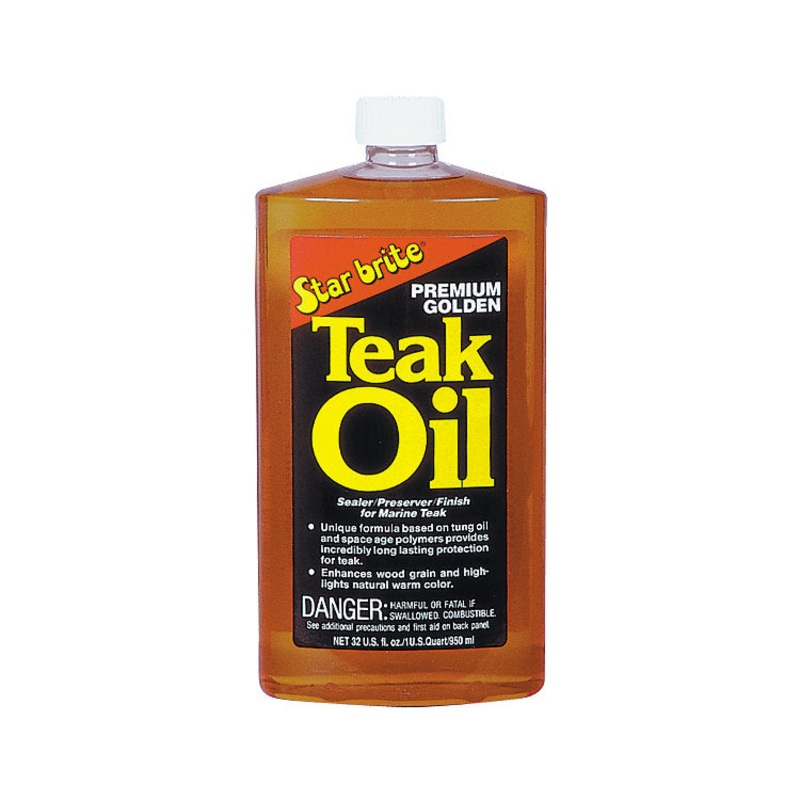 Star Brite Premium Golden Teak Oil 32 oz