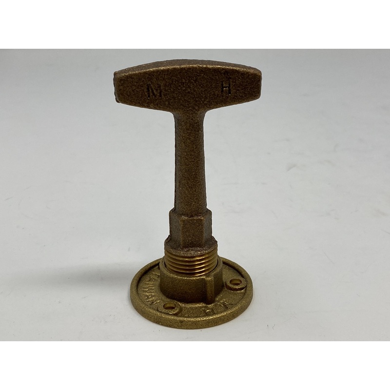 Brass 3/4 Inch NPT T-Plug Drain Plug