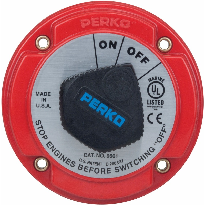 Perko Main On-Off  Battery Disconnect Switch