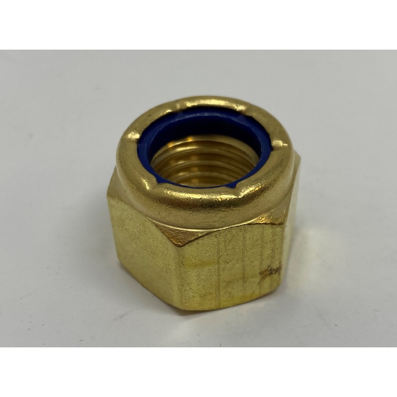 Prop Nut 3/4 Brass Nylok for 1″ and 1-1/8″ Shafts
