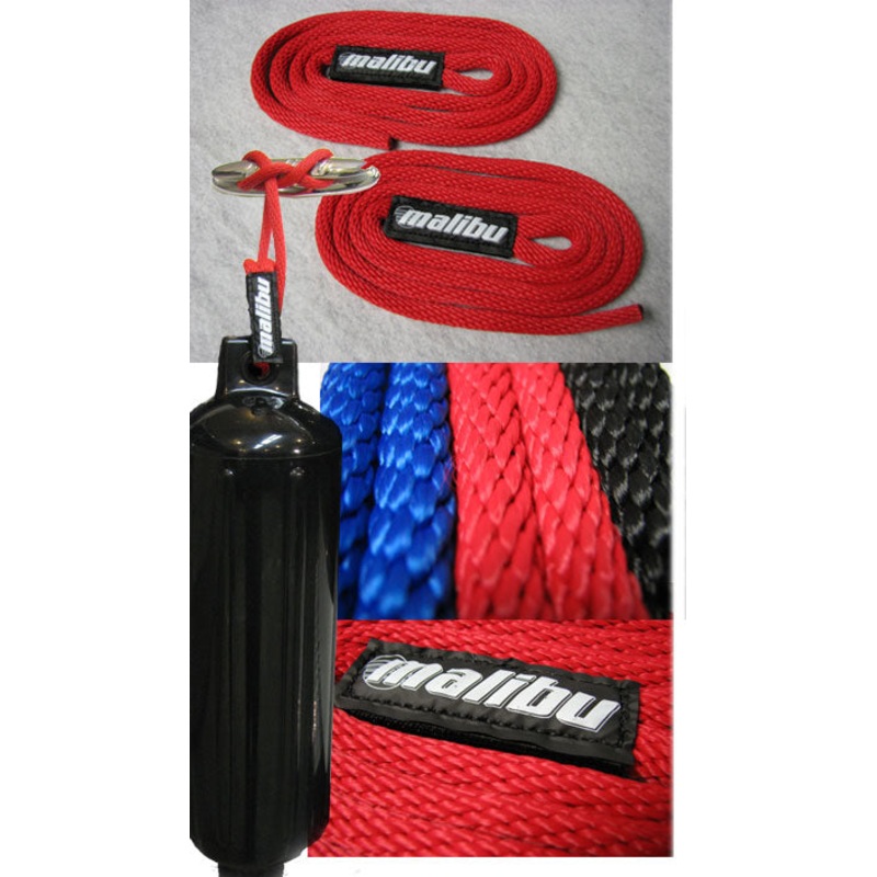 Fender Ropes 3/8″ X 5′ Malibu Logo Pair