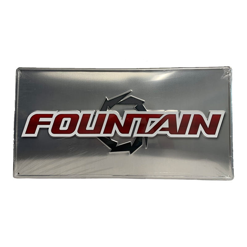 Fountain Boats Aluminum Sign