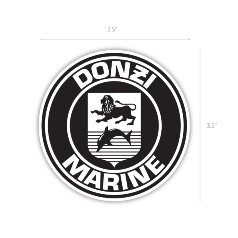 Donzi Seal Sticker