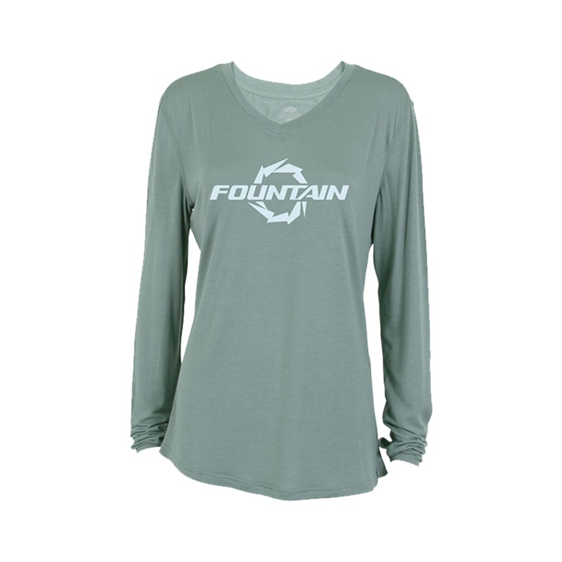 Fountain Boats Womens Orbit UPF Sun Shirt