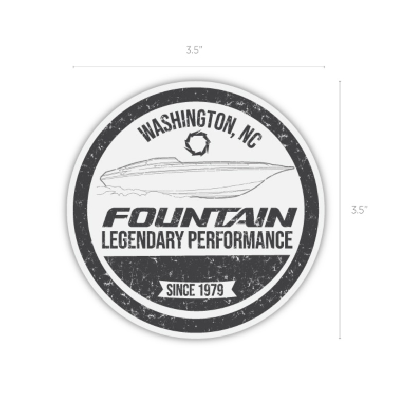 Fountain Legend Sticker
