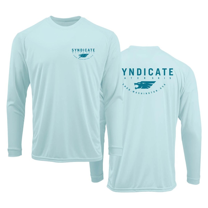 2025 HO Syndicate Sun Shield LS Crew – Aqua Mint