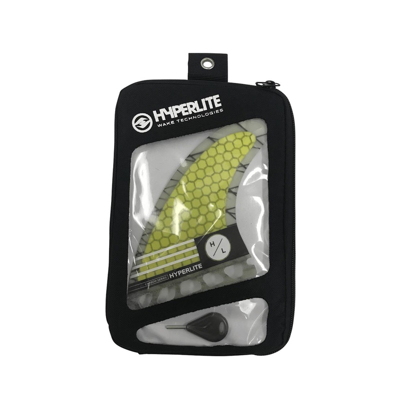 Hyperlite 4.75 Carbon Surf Fin Set w/Key
