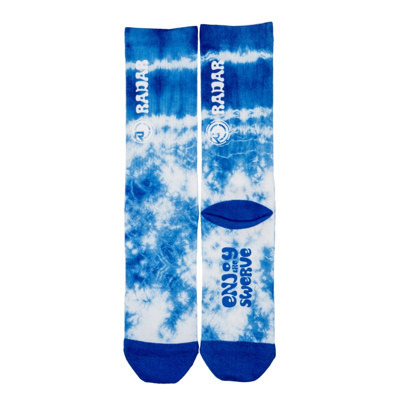 Radar Skis Ocean Tie Dye Crew Socks