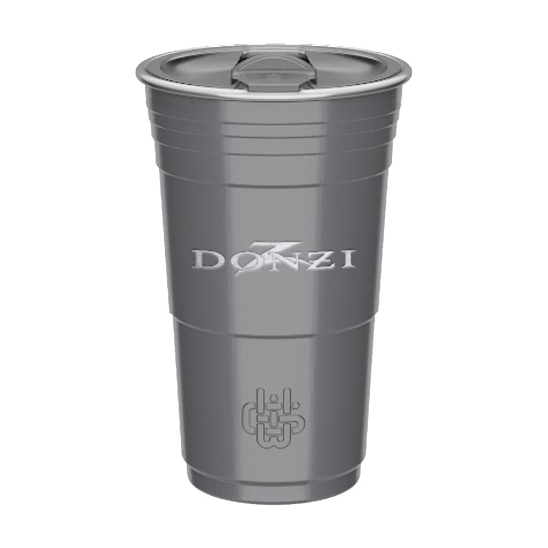 Donzi 16oz Laser Etched Cup Grey