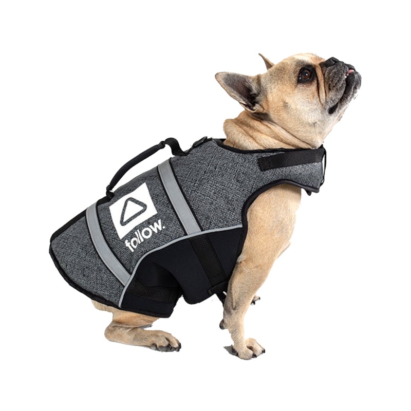 Follow Wake Dog Vest Black