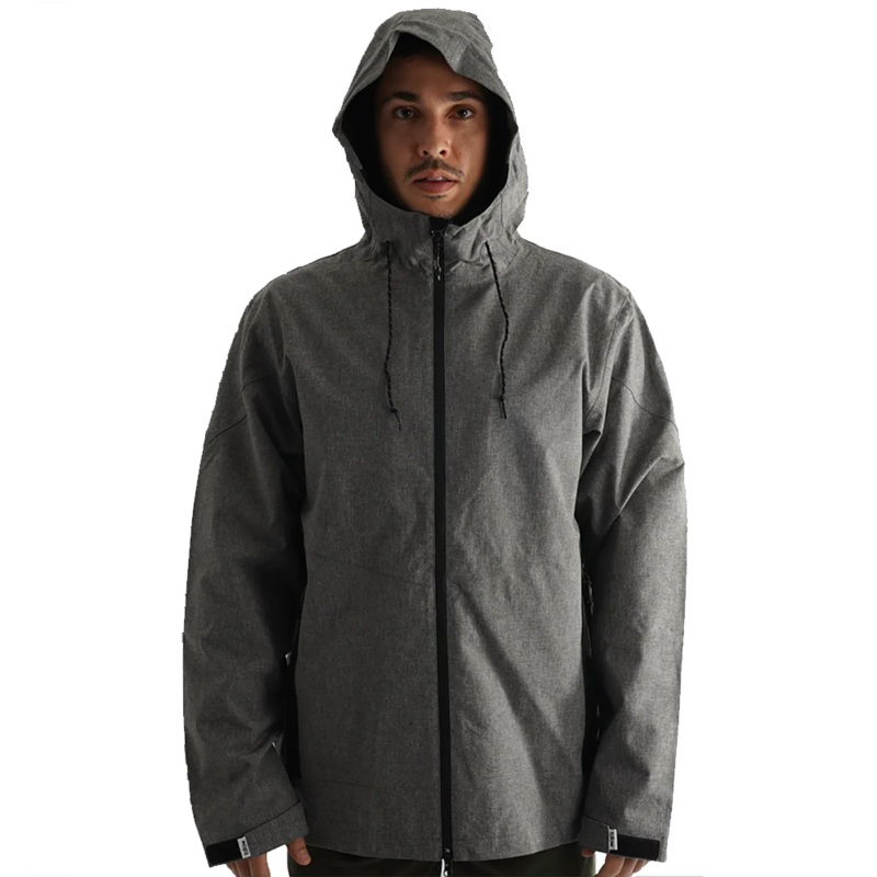 Follow Wake Layer 3.11 Spray Twelker Jacket Charcoal