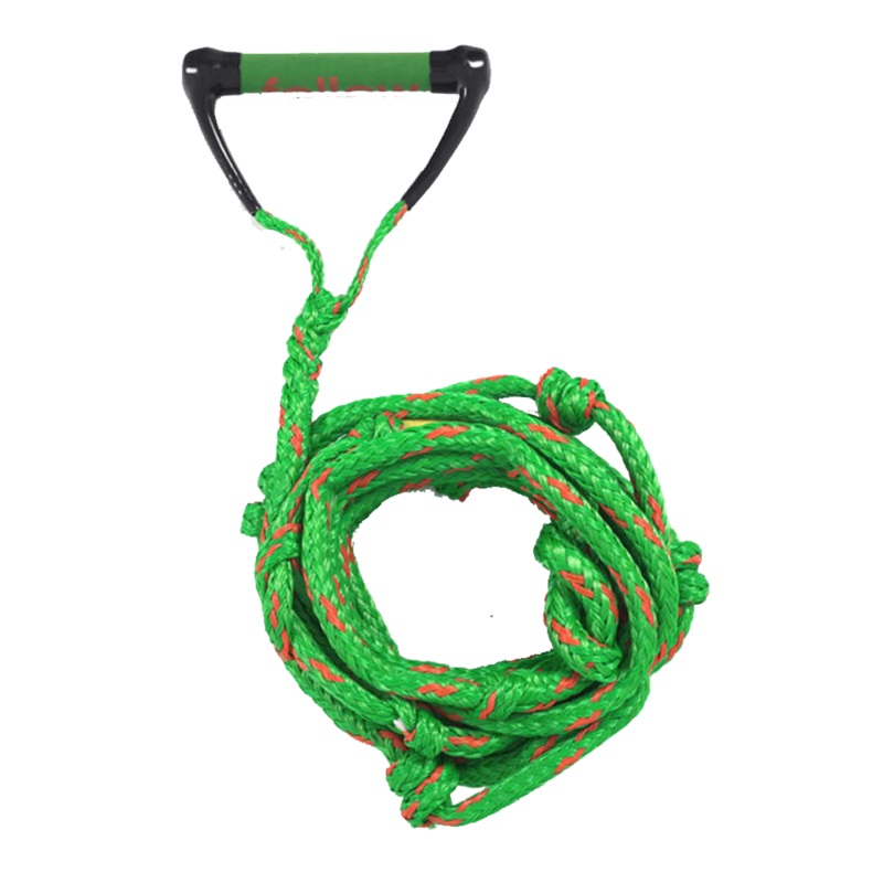 Follow Wake Surf Rope Package Olive Orange
